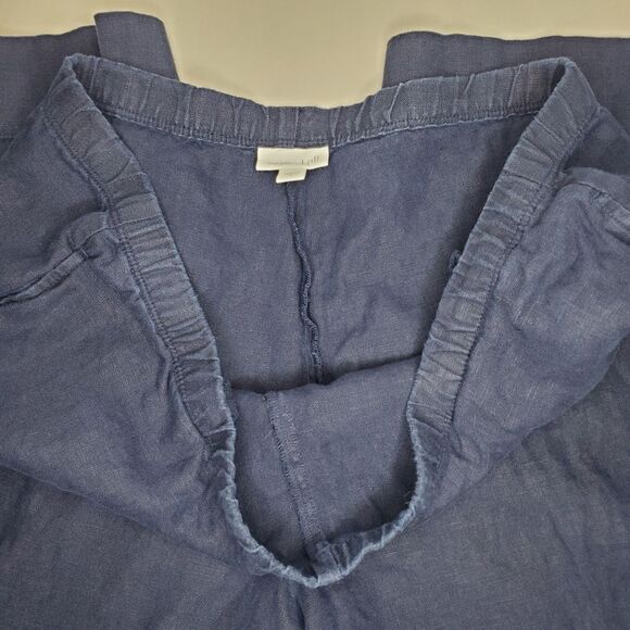 J Jill Love Linen Cropped Pants Size L - Picture 8 of 10